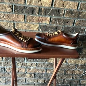 Steve land brand new leather shoes